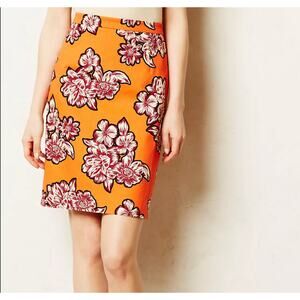 Anthropologie Maeve Salinas Pencil Skirt Size 0